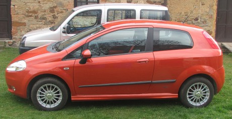 GP litá kola z boku